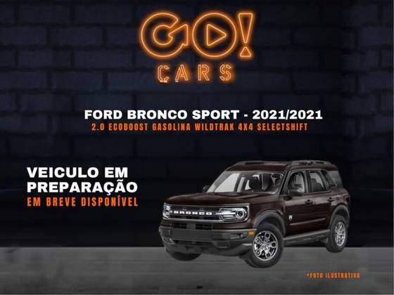 FORD BRONCO SPORT 2.0 ECOBOOST GASOLINA WILDTRAK 4X4 SELECTSHIFT FORD BRONCO SPORT 2.0 ECOBOOST GASOLINA WILDTRAK 4X4 SELECTSHIFT